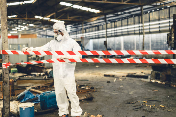 Professional Drug Lab Cleanup technician working in Loveland, CO